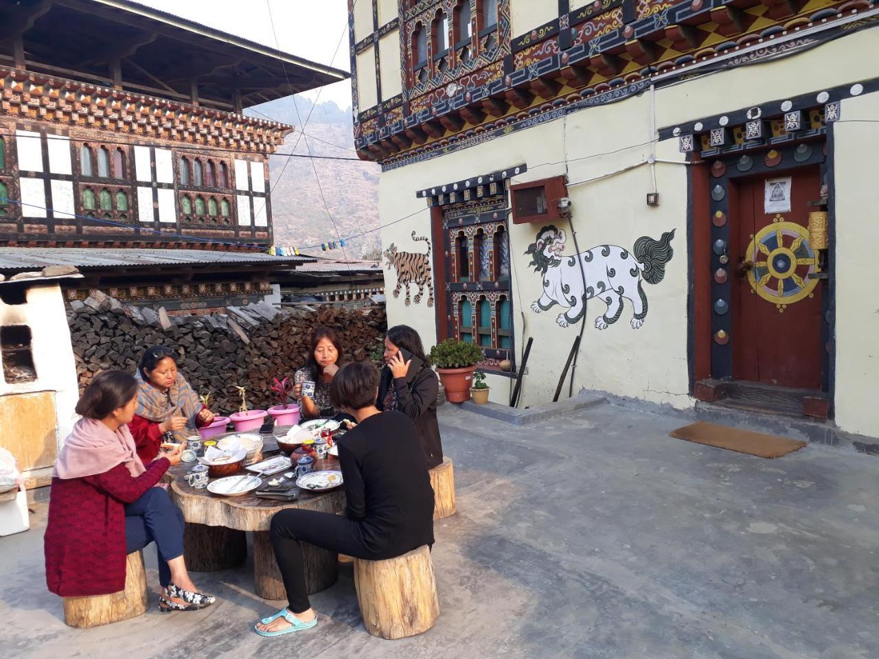 Chimi Lhakhang Village Homestay Punakha Buitenkant foto